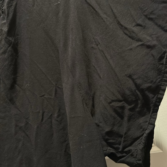 Old Navy Blouse Shirt Black Large - Picture 6 of 16